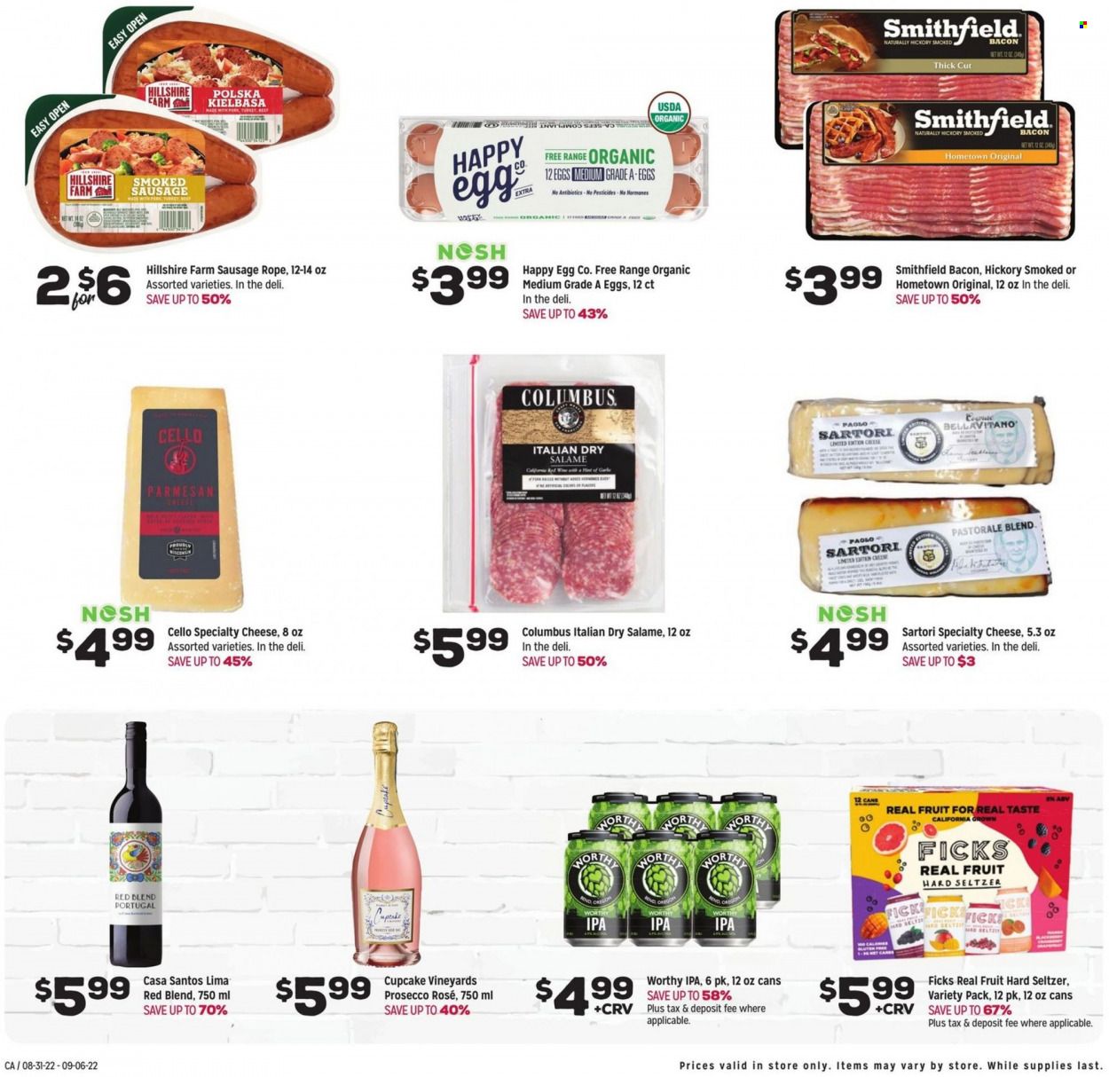 Grocery Outlet (CA, ID, OR, PA, WA) Weekly Ad Flyer Specials August 31 to September 6, 2022