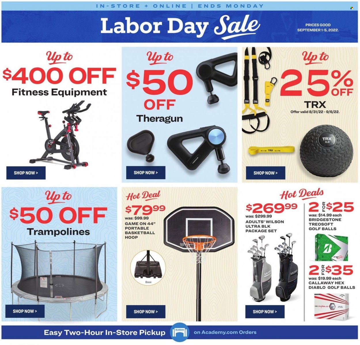Academy Sports + Outdoors Weekly Ad Flyer Specials September 1 to September 5, 2022