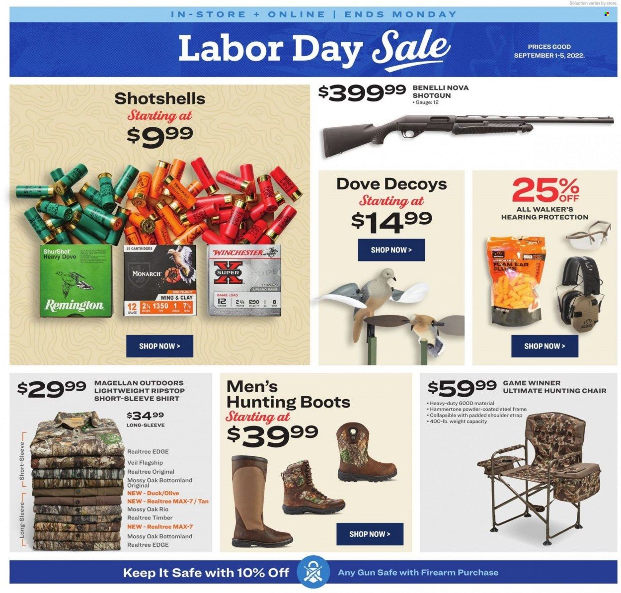 Academy Sports + Outdoors Weekly Ad Flyer Specials September 1 to September 5, 2022