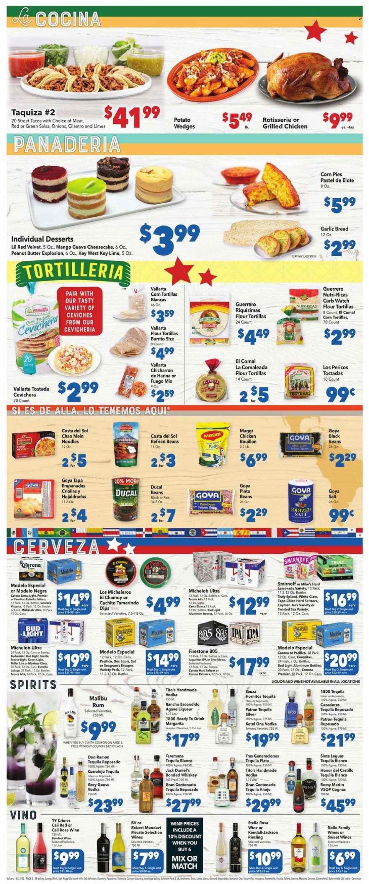 Vallarta (CA) Weekly Ad Flyer Specials August 31 to September 6, 2022