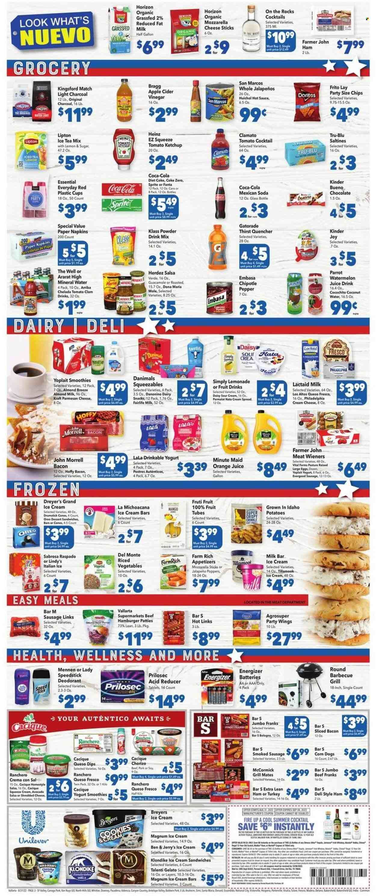 Vallarta (CA) Weekly Ad Flyer Specials August 31 to September 6, 2022