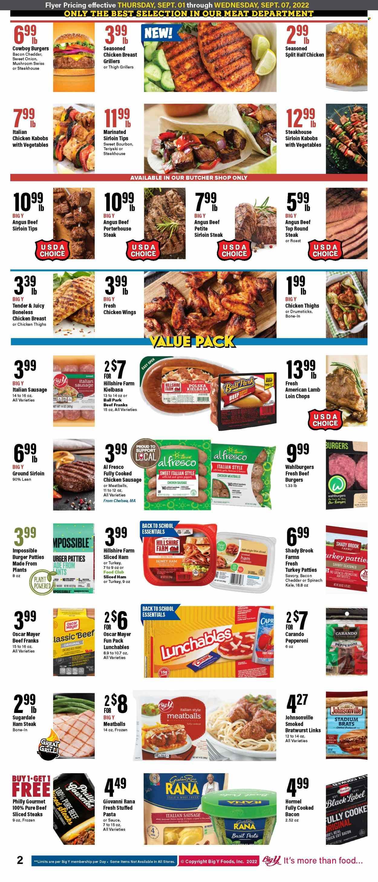 Big Y (CT) Weekly Ad Flyer Specials September 1 to September 7, 2022