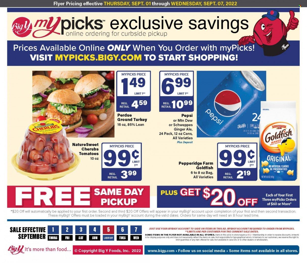 Big Y (CT) Weekly Ad Flyer Specials September 1 to September 7, 2022