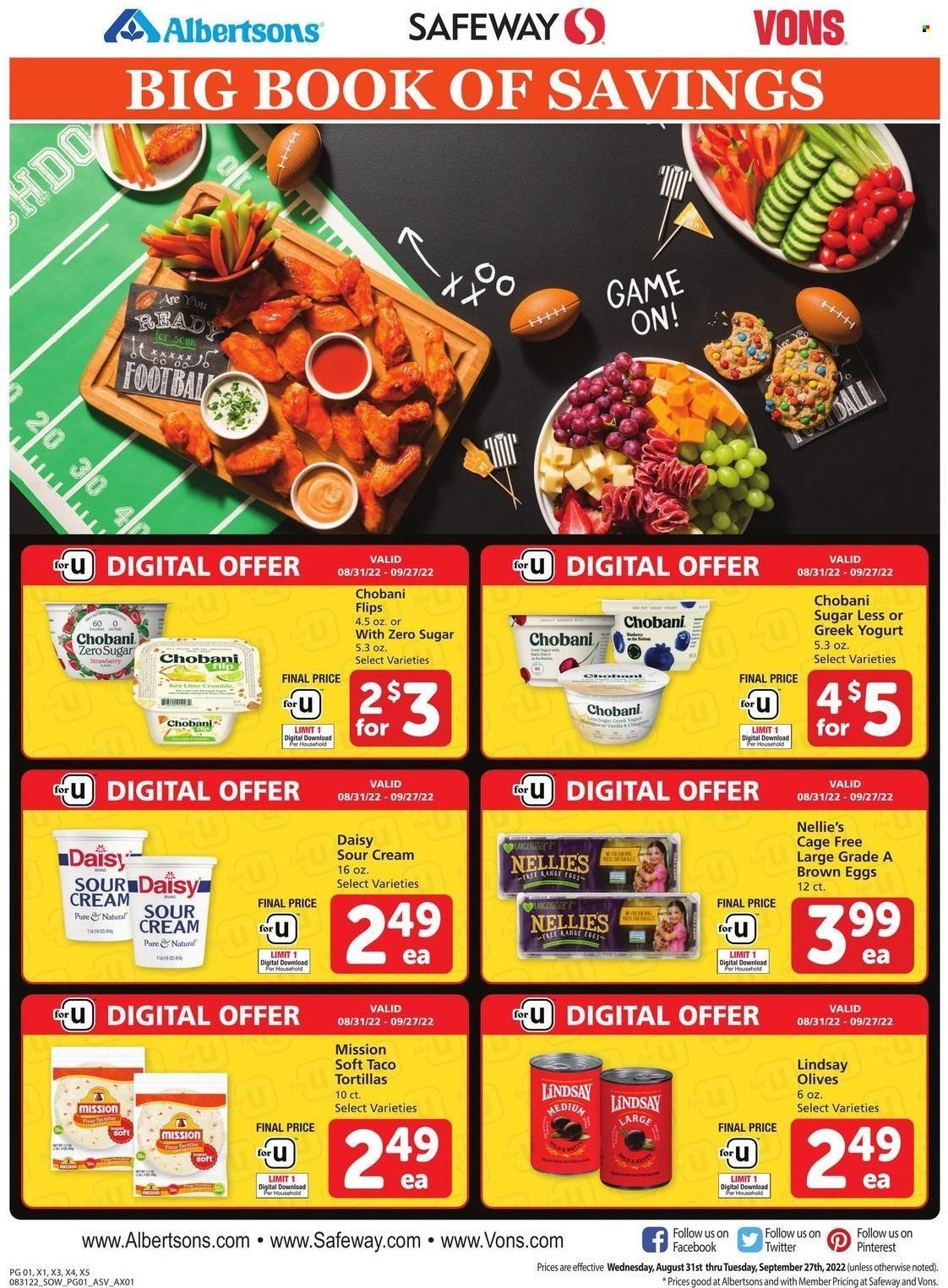 Safeway (AZ, CO, ID, MT, NE, NM) Weekly Ad Flyer Specials August 31 to September 27, 2022