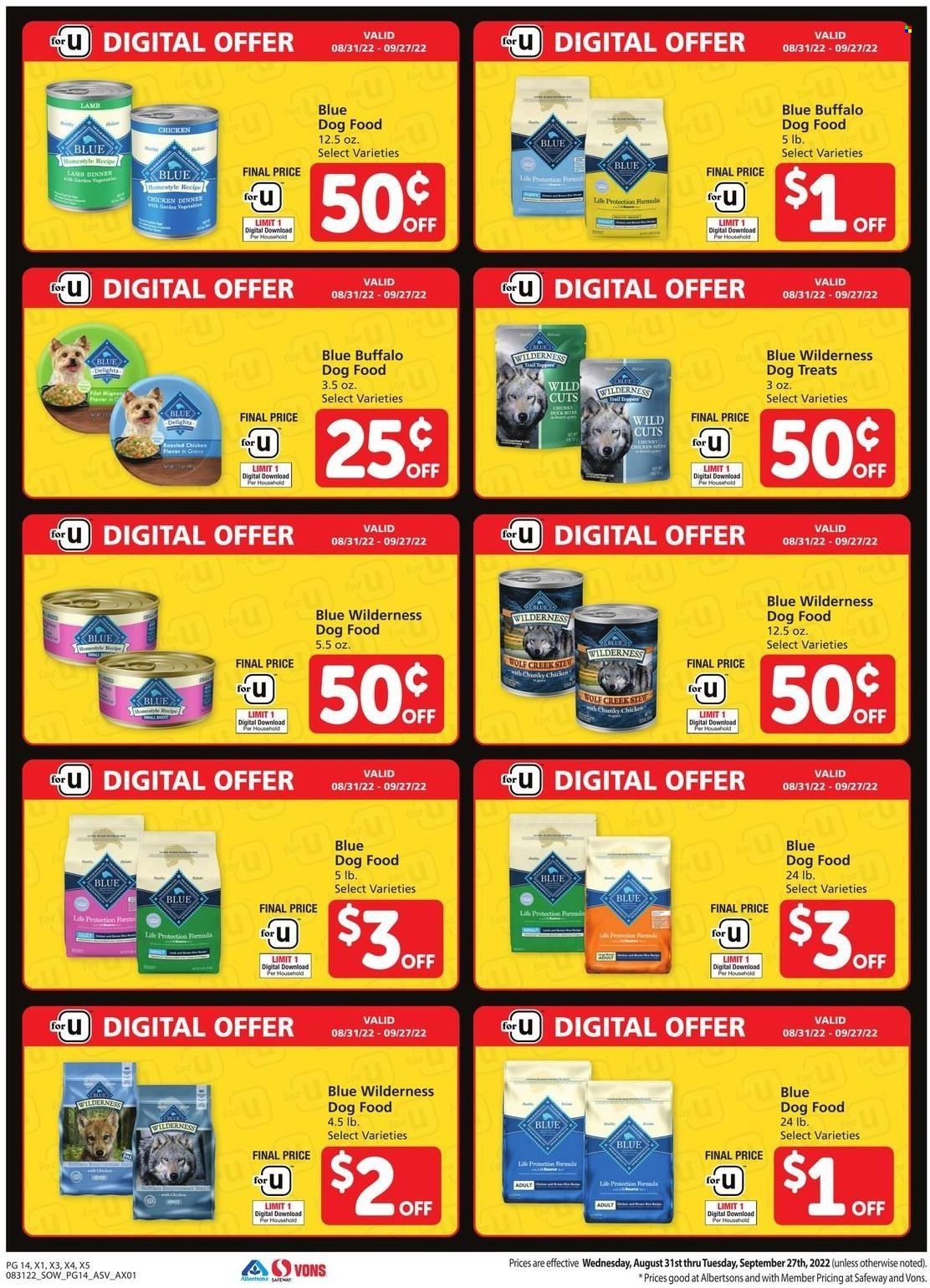 Safeway (AZ, CO, ID, MT, NE, NM) Weekly Ad Flyer Specials August 31 to September 27, 2022