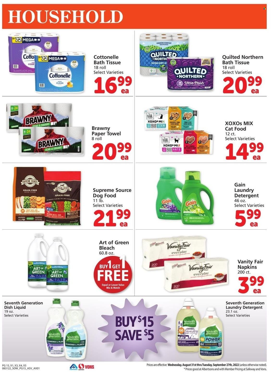 Safeway (AZ, CO, ID, MT, NE, NM) Weekly Ad Flyer Specials August 31 to September 27, 2022