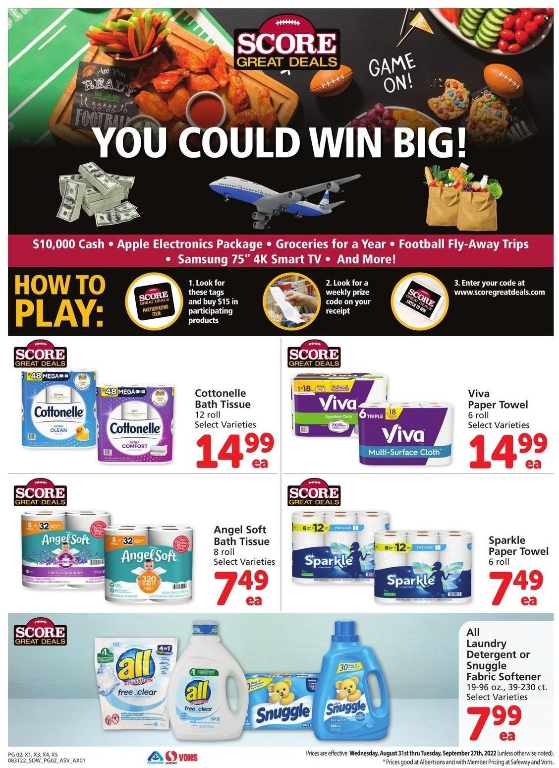 Safeway (AZ, CO, ID, MT, NE, NM) Weekly Ad Flyer Specials August 31 to September 27, 2022