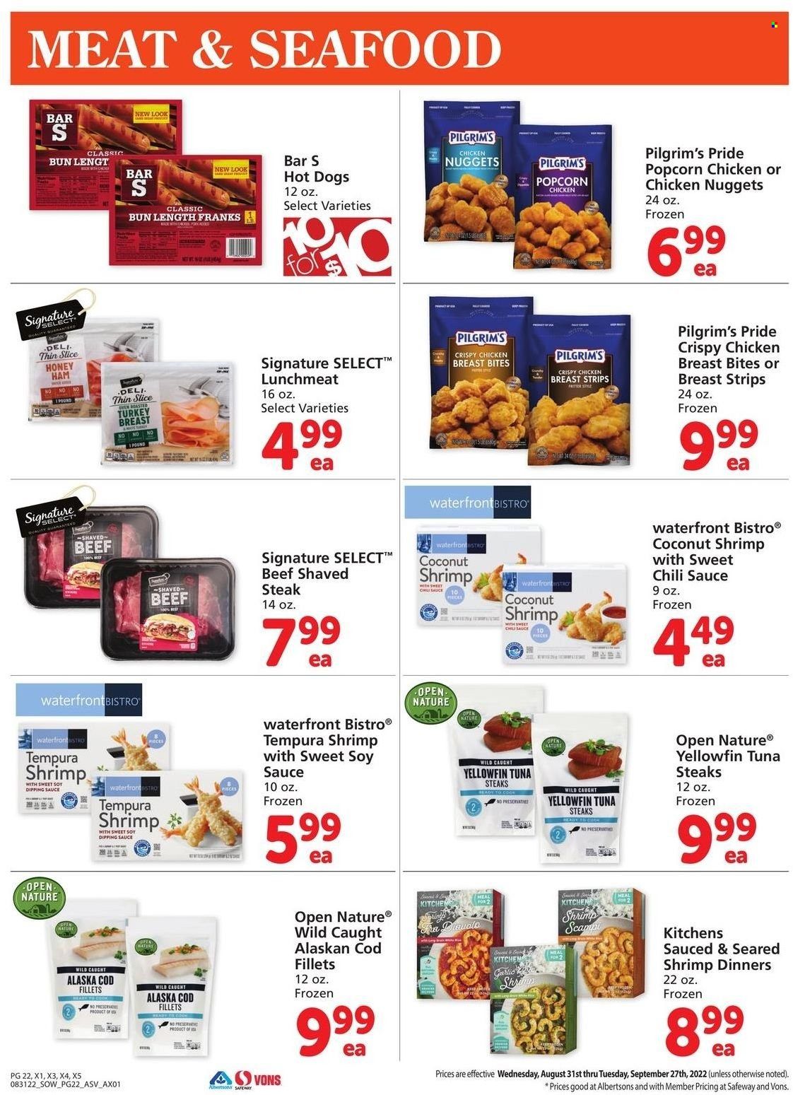 Safeway (AZ, CO, ID, MT, NE, NM) Weekly Ad Flyer Specials August 31 to September 27, 2022