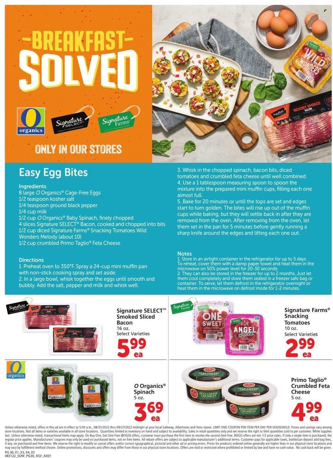 Safeway (AZ, CO, ID, MT, NE, NM) Weekly Ad Flyer Specials August 31 to September 27, 2022