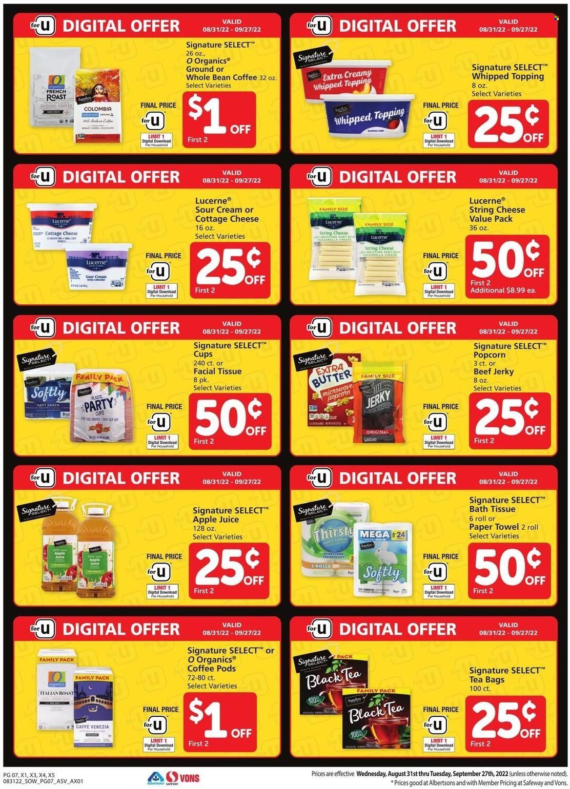 Safeway (AZ, CO, ID, MT, NE, NM) Weekly Ad Flyer Specials August 31 to September 27, 2022