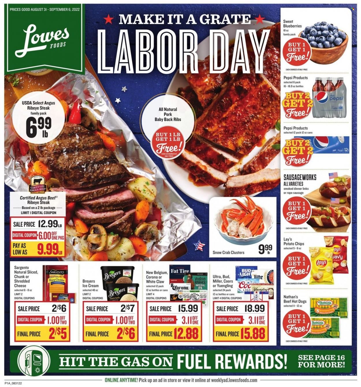 Lowes Foods (NC, SC) Weekly Ad Flyer Specials August 31 to September 6, 2022