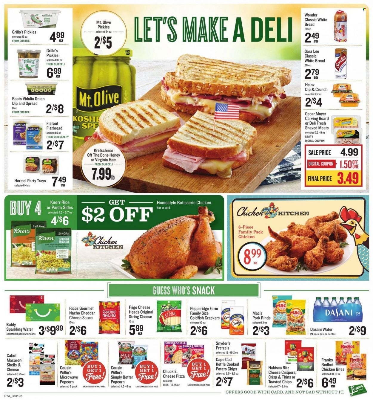 Lowes Foods (NC, SC) Weekly Ad Flyer Specials August 31 to September 6, 2022