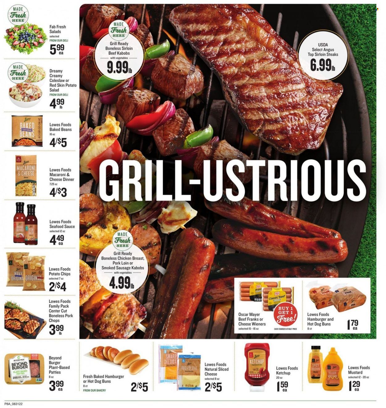Lowes Foods (NC, SC) Weekly Ad Flyer Specials August 31 to September 6, 2022