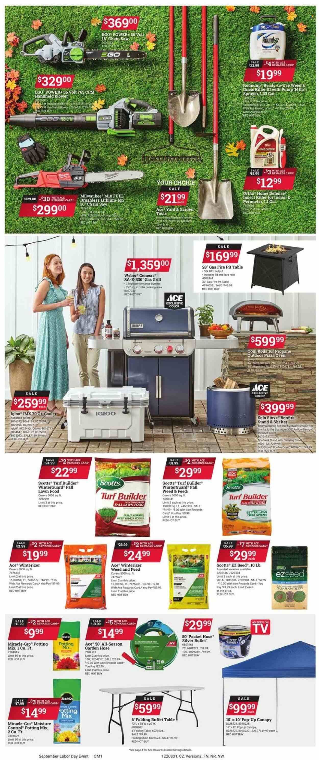 ACE Hardware Weekly Ad Flyer Specials August 31 to September 12, 2022