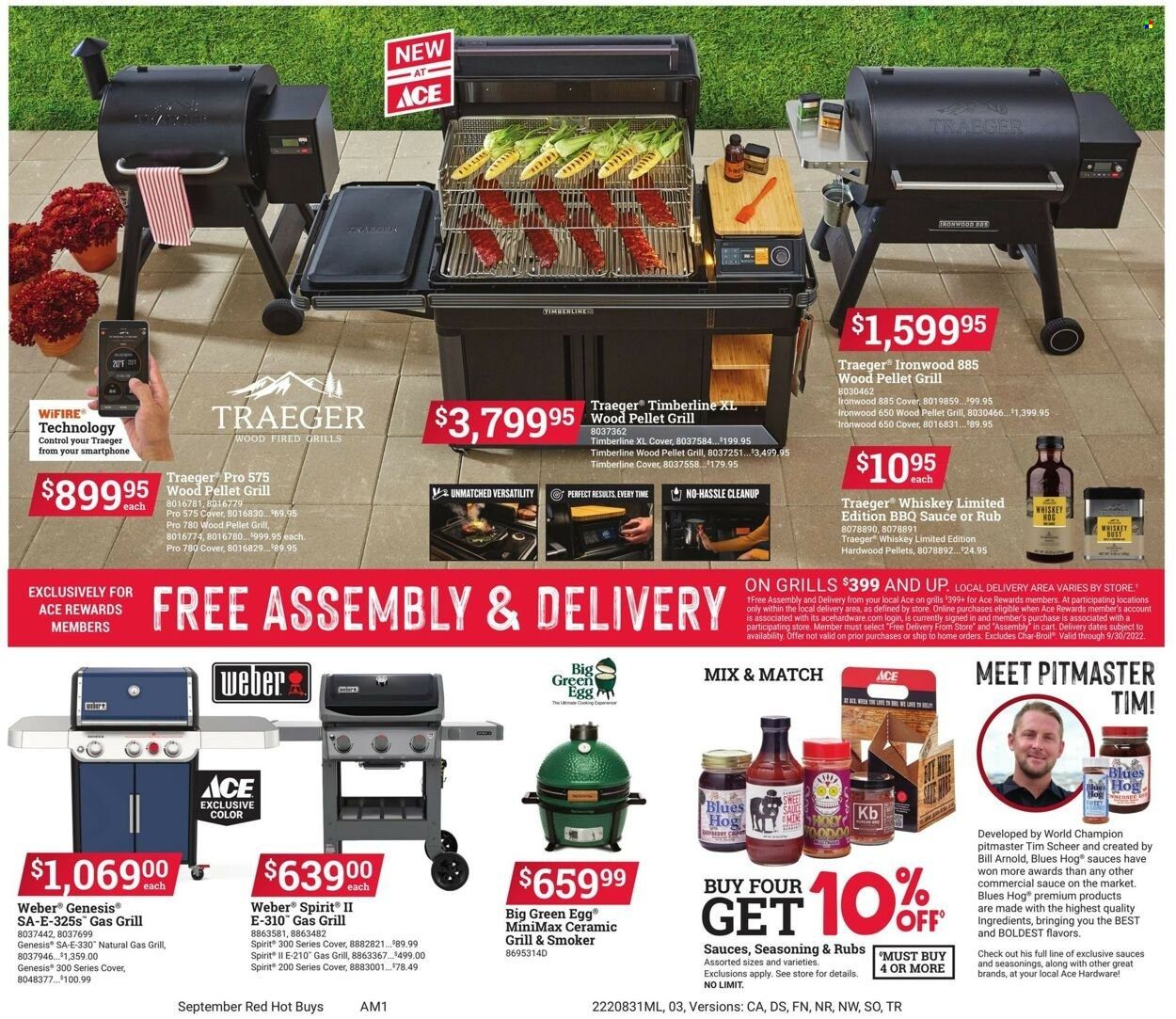 ACE Hardware Weekly Ad Flyer Specials August 31 to September 30, 2022
