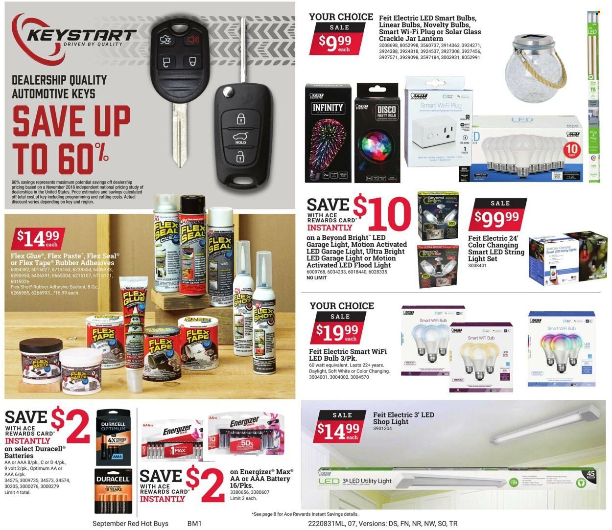 ACE Hardware Weekly Ad Flyer Specials August 31 to September 30, 2022