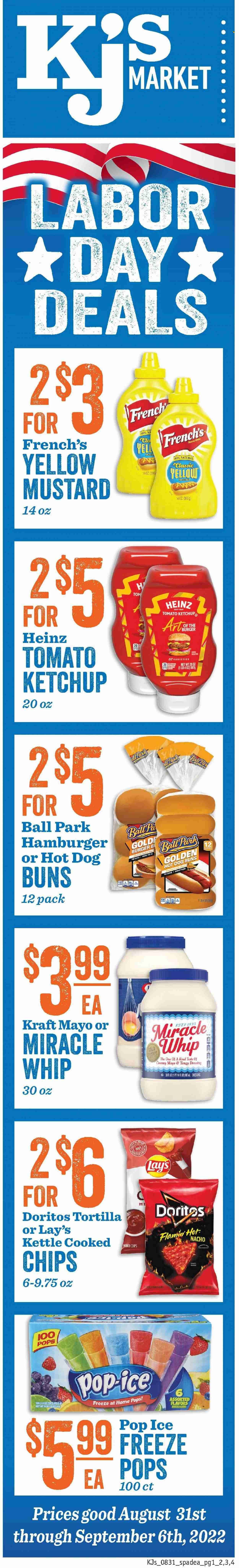 KJ´s Market (GA, SC) Weekly Ad Flyer Specials August 31 to September 6, 2022