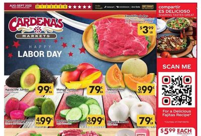 Cardenas (CA, NV) Weekly Ad Flyer Specials August 31 to September 6, 2022