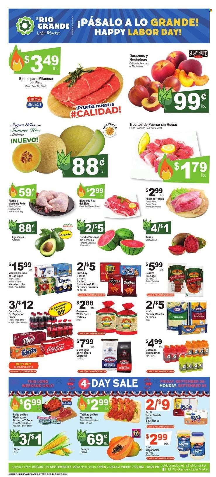 El Rio Grande (TX) Weekly Ad Flyer Specials August 31 to September 6, 2022