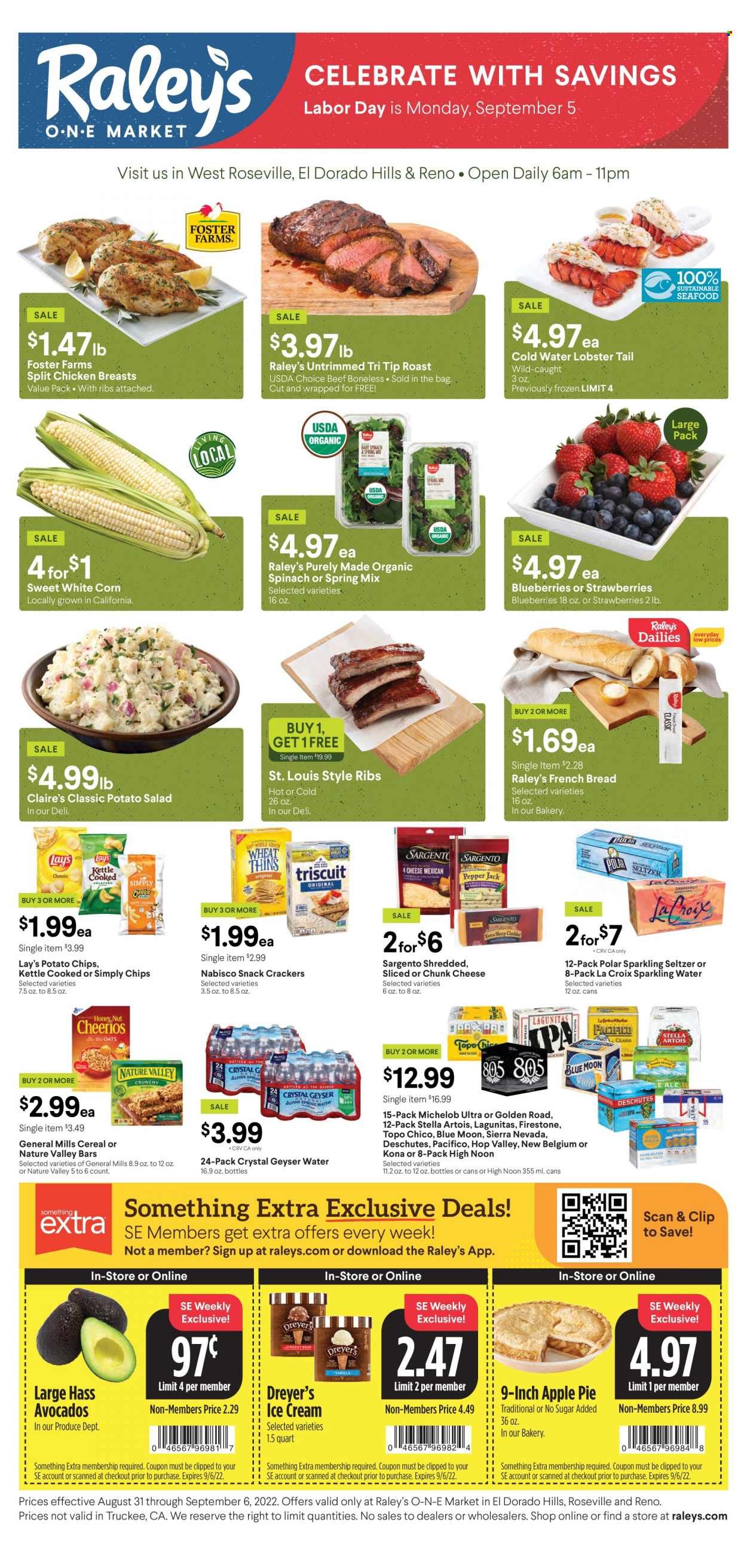 Raley's (CA, NV) Weekly Ad Flyer Specials August 31 to September 6, 2022