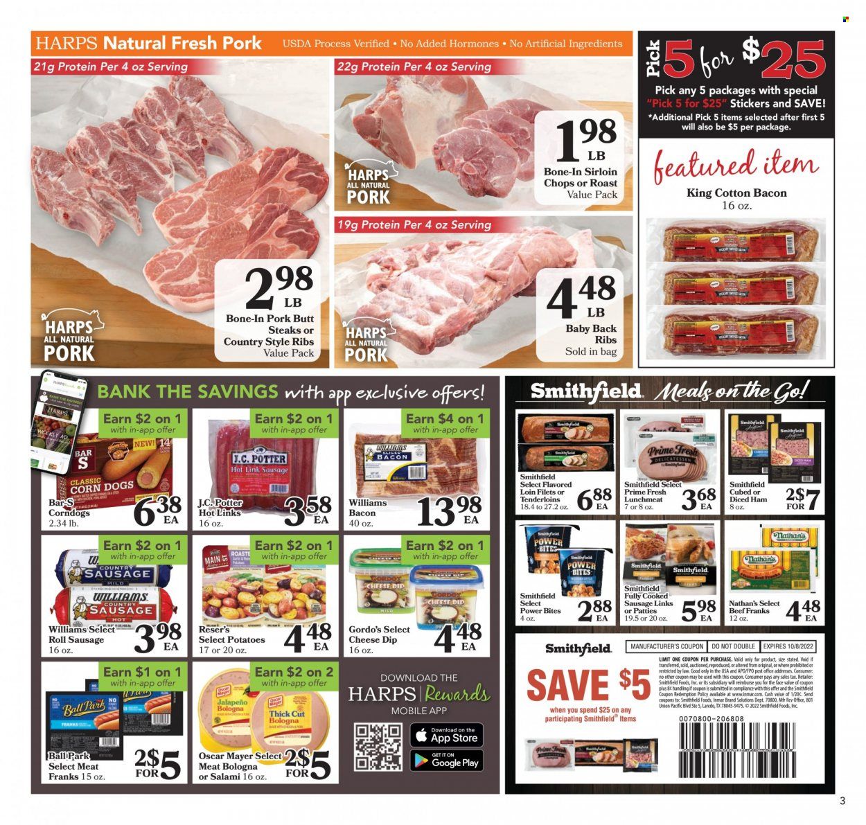 Harps Hometown Fresh (AR, KS, MO) Weekly Ad Flyer Specials August 31 to September 6, 2022