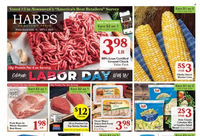 Harps Hometown Fresh (OK) Weekly Ad Flyer Specials August 31 to August 31, 2022