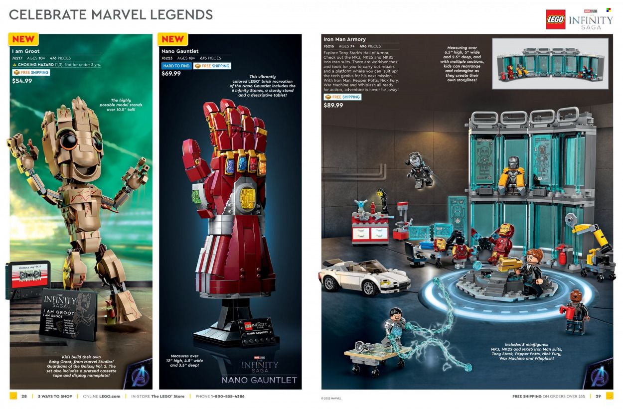 LEGO Promotions & Flyer Specials September 2022