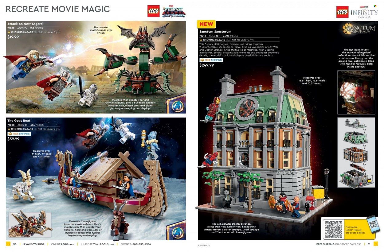LEGO Promotions & Flyer Specials September 2022
