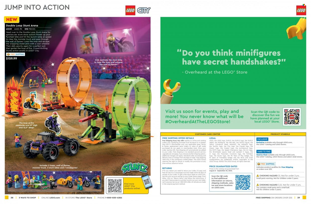 LEGO Promotions & Flyer Specials September 2022