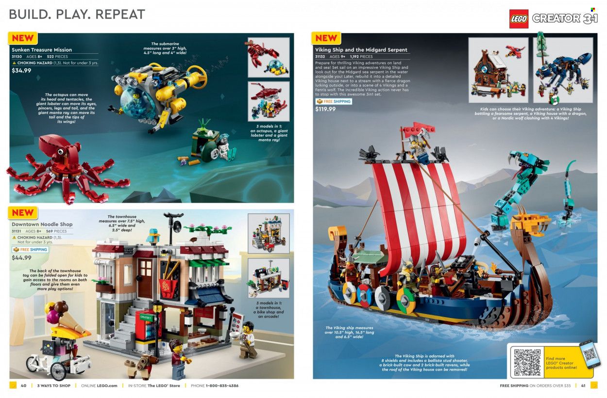 LEGO Promotions & Flyer Specials September 2022