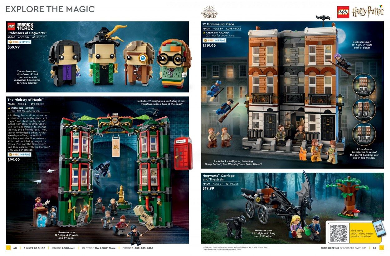 LEGO Promotions & Flyer Specials September 2022