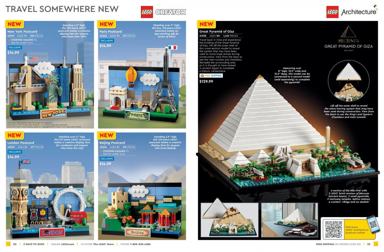 LEGO Promotions & Flyer Specials September 2022