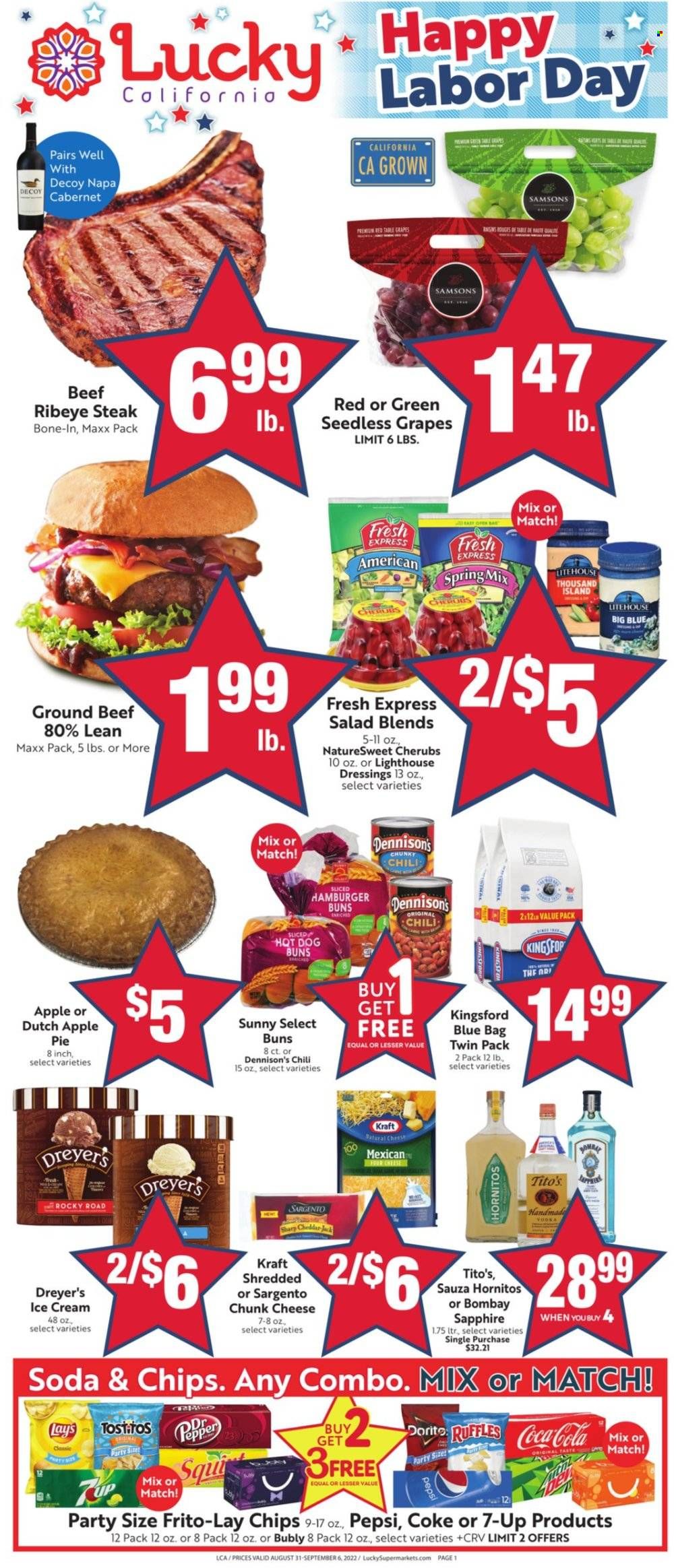 Lucky California Weekly Ad Flyer Specials August 31 to September 6, 2022