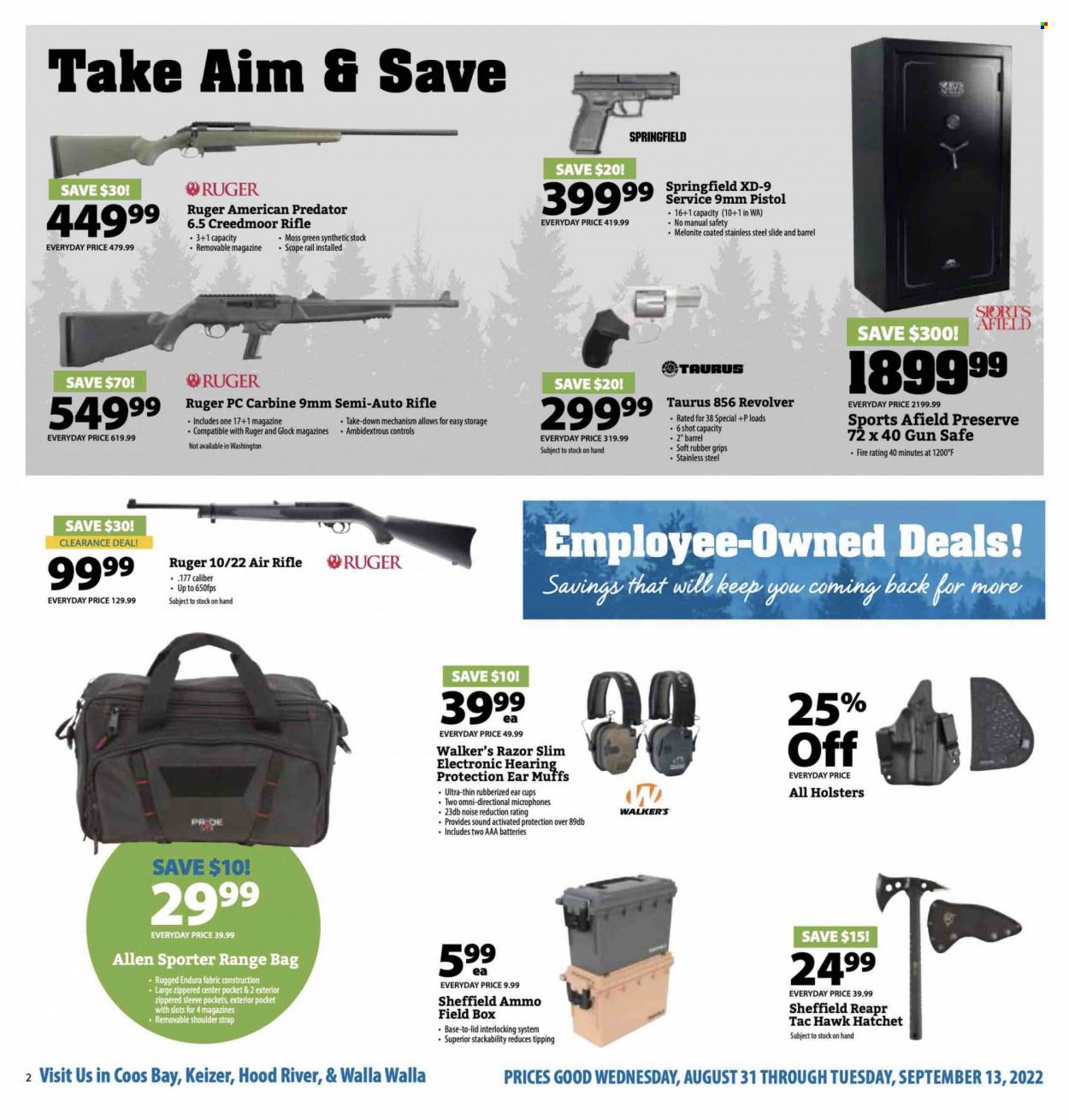 Cascade Farm And Outdoor (OR, WA) Weekly Ad Flyer Specials August 31 to September 13, 2022