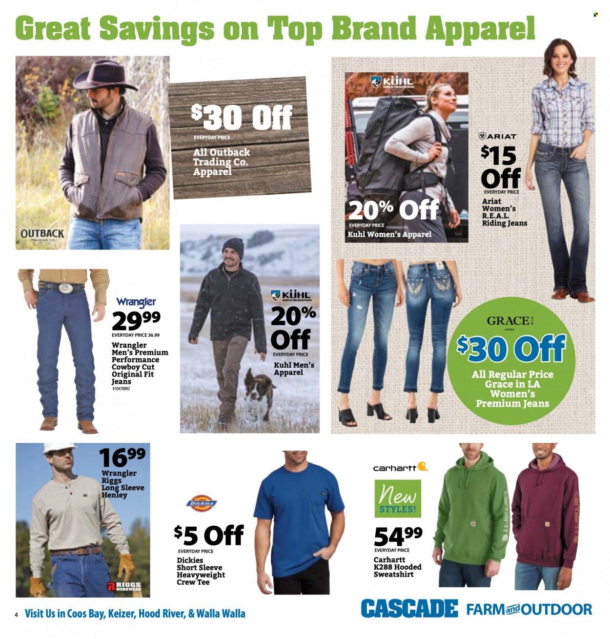 Cascade Farm And Outdoor (OR, WA) Weekly Ad Flyer Specials August 31 to September 13, 2022