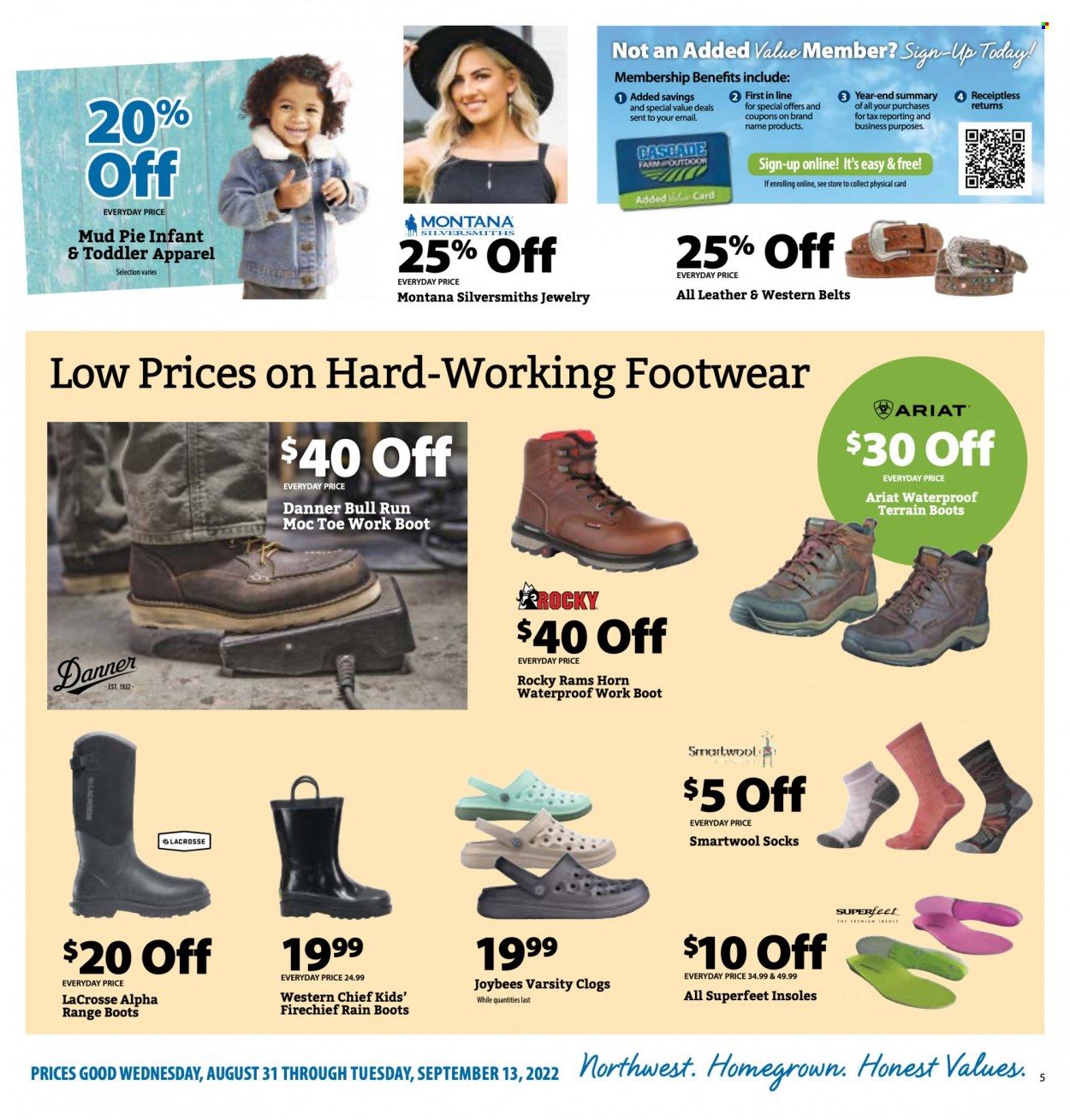 Cascade Farm And Outdoor (OR, WA) Weekly Ad Flyer Specials August 31 to September 13, 2022