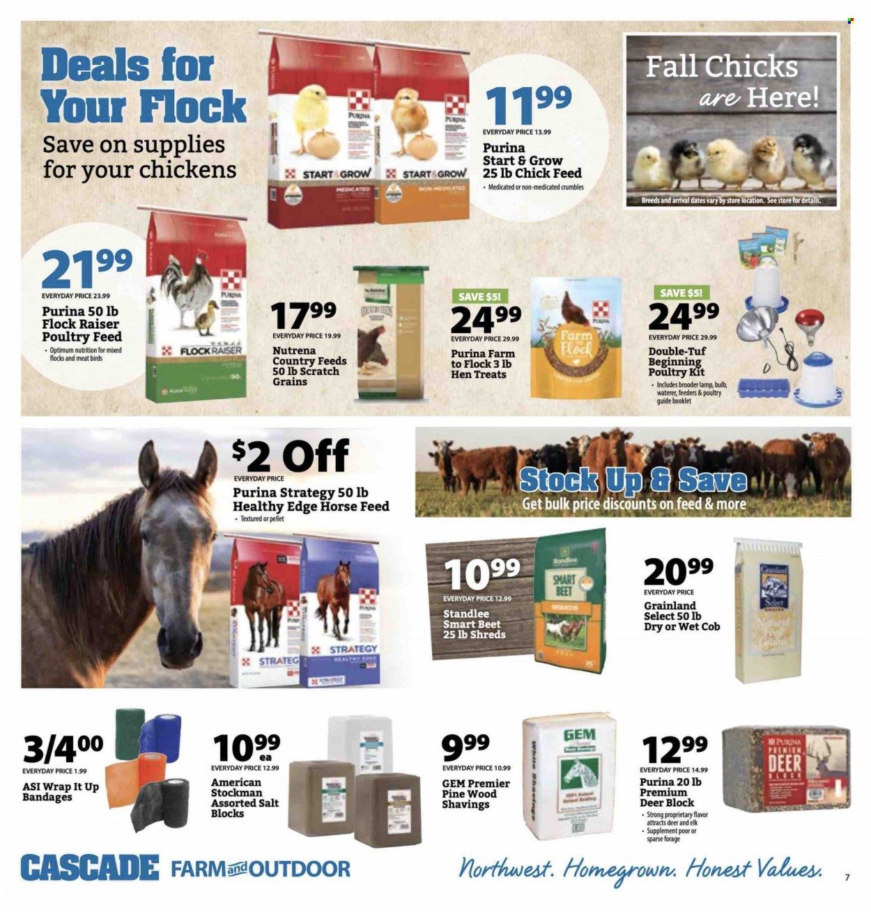 Cascade Farm And Outdoor (OR, WA) Weekly Ad Flyer Specials August 31 to September 13, 2022