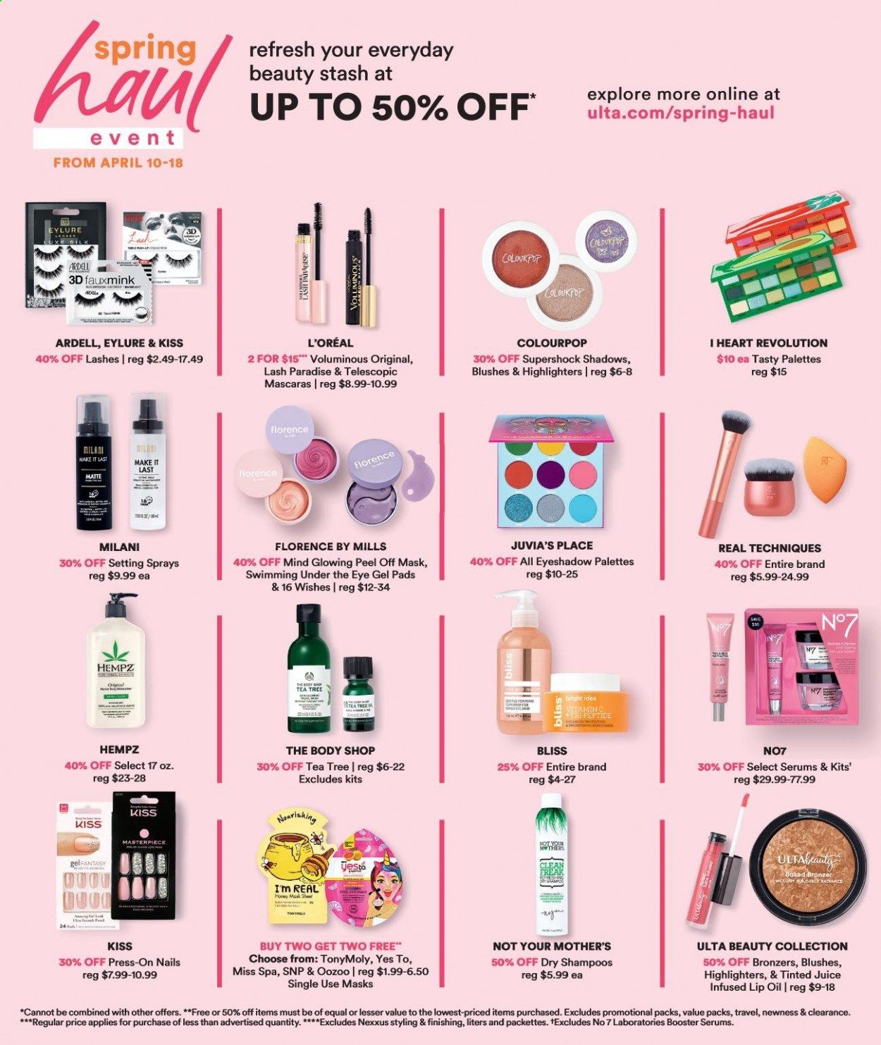 Ulta Beauty Weekly Ad & Flyer April 10 to 18