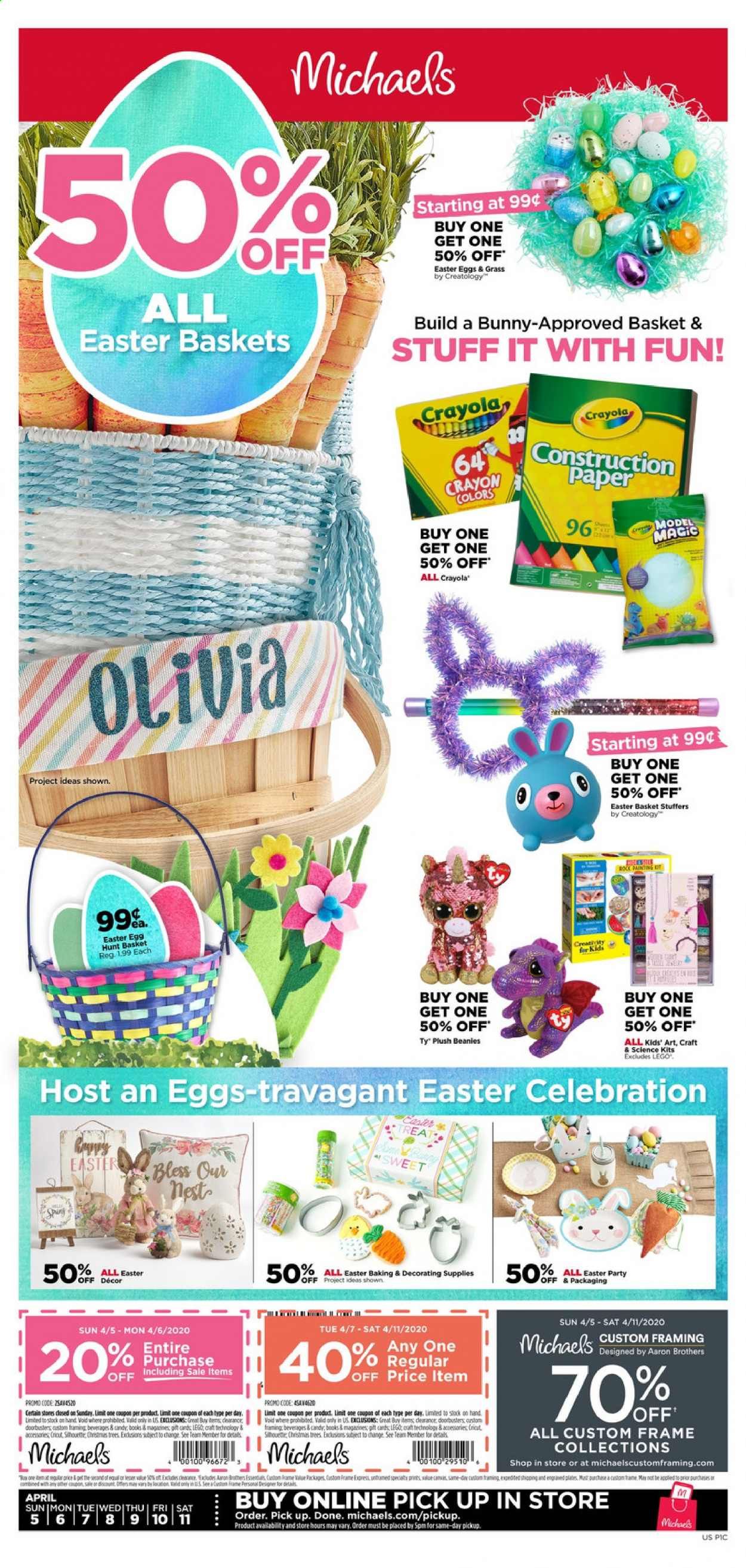 Michaels Weekly Ad & Flyer April 5 to 11