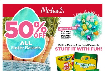Michaels Weekly Ad & Flyer April 5 to 11