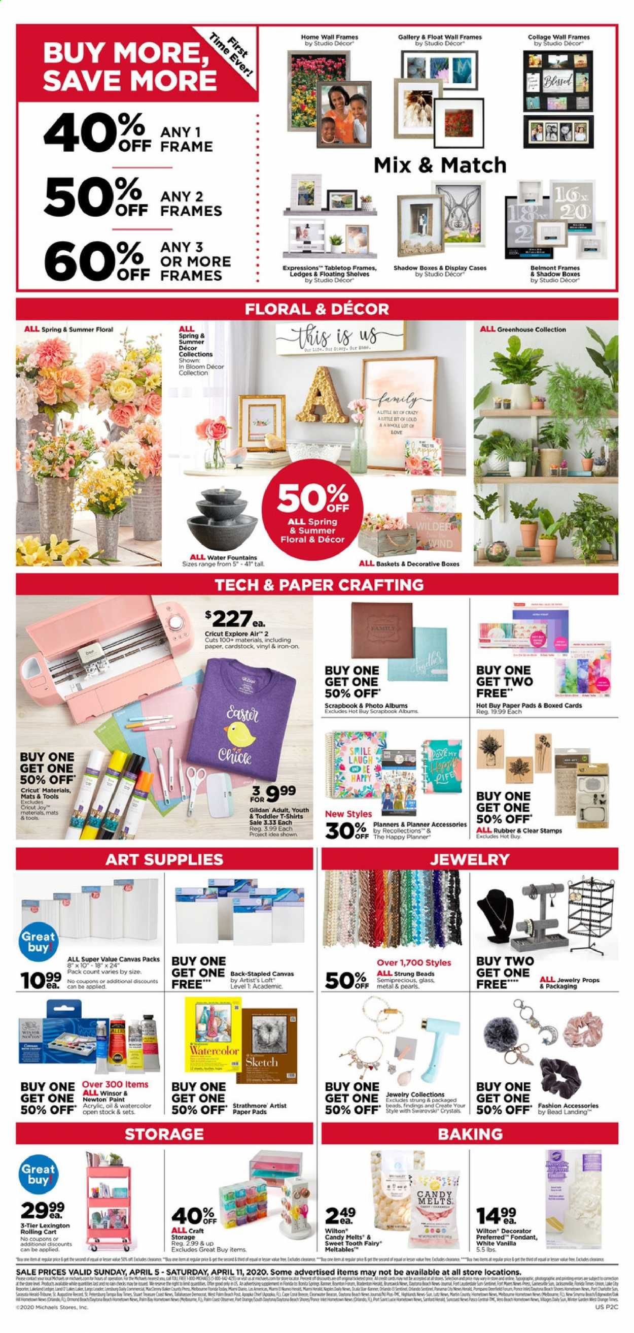 Michaels Weekly Ad & Flyer April 5 to 11