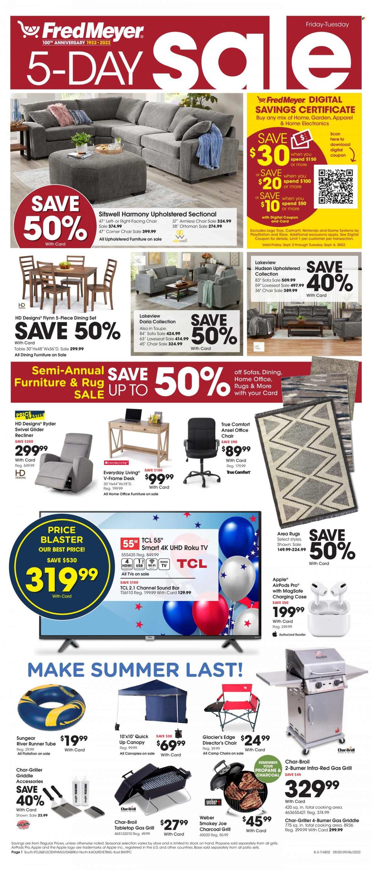 Fred Meyer Weekly Ad Flyer Specials September 2 to September 6, 2022