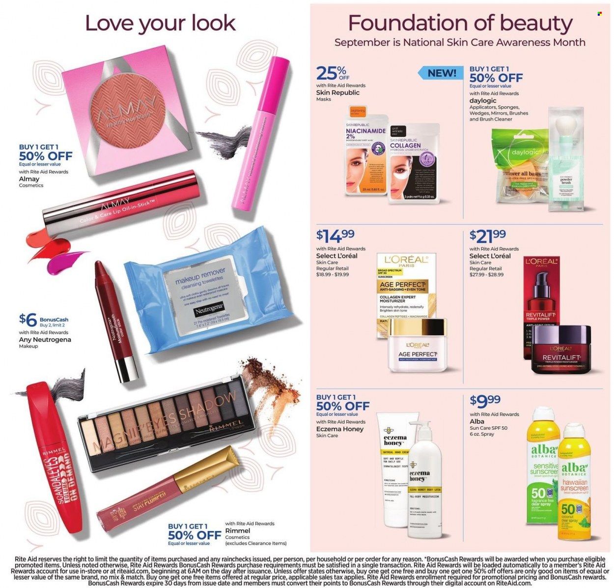 RITE AID Weekly Ad Flyer Specials September 4 to September 10, 2022