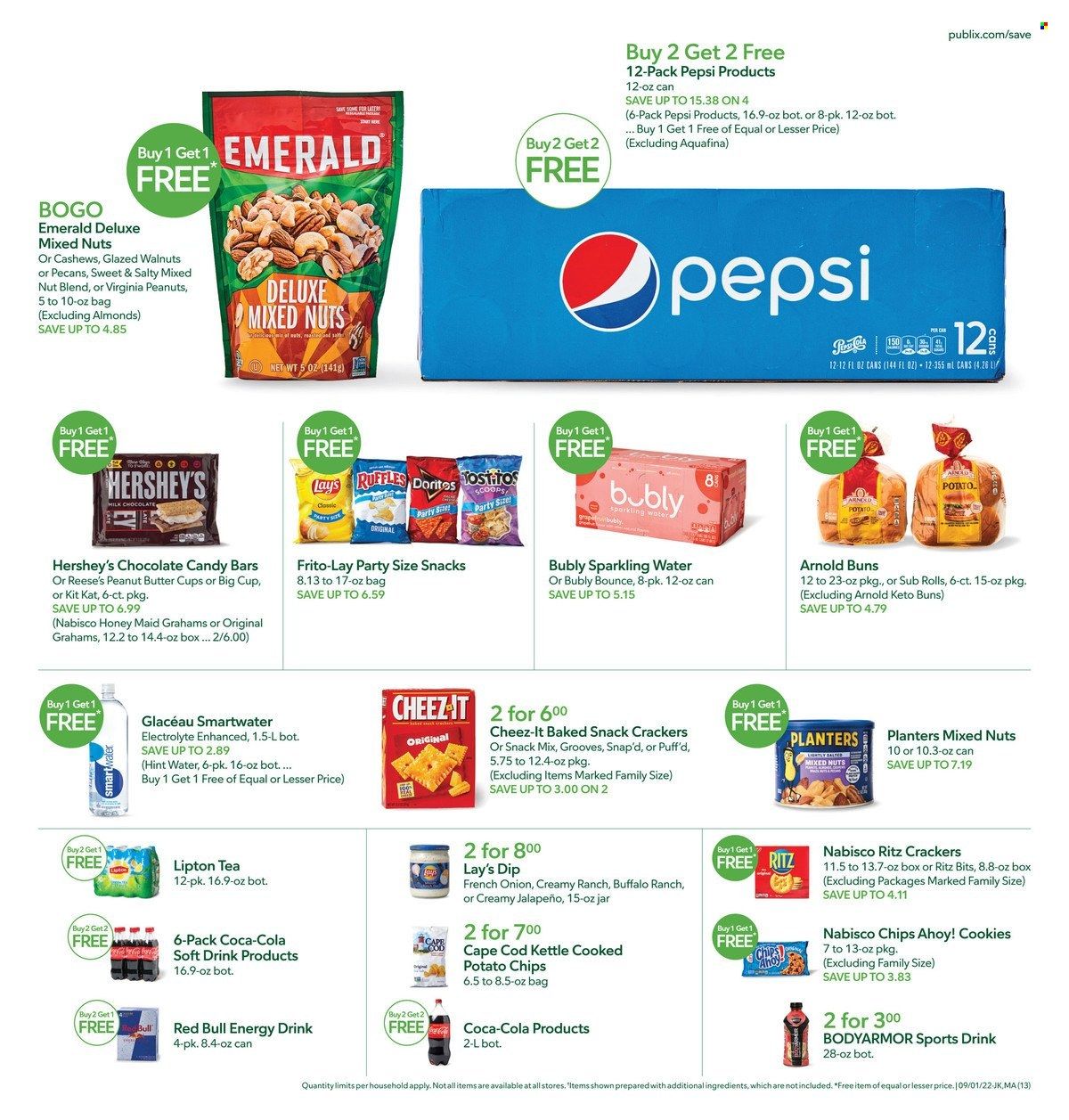 Publix (AL, FL, GA, NC, SC, TN) Weekly Ad Flyer Specials September 1 to September 7, 2022