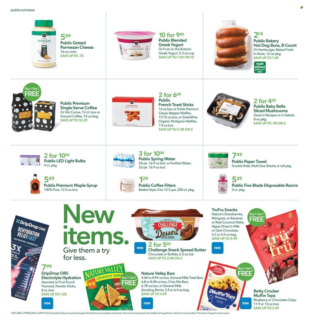 Publix (AL, FL, GA, NC, SC, TN) Weekly Ad Flyer Specials September 1 to September 7, 2022