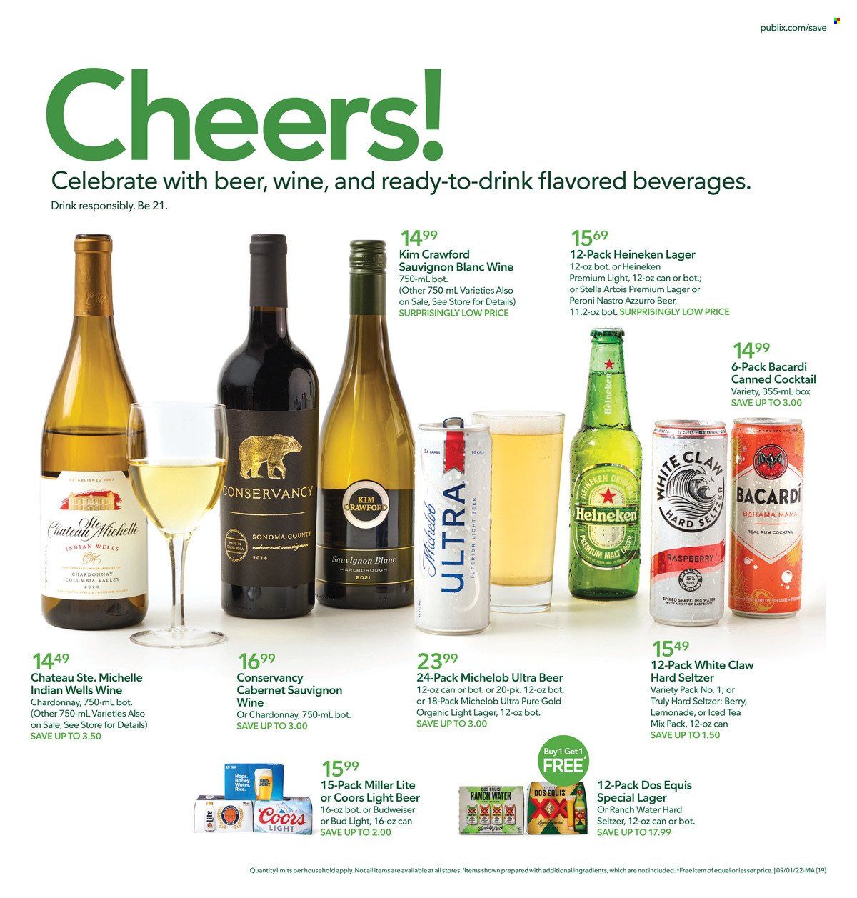 Publix (AL, FL, GA, NC, SC, TN) Weekly Ad Flyer Specials September 1 to September 7, 2022