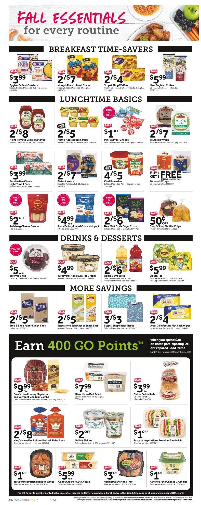 Stop & Shop (RI) Weekly Ad Flyer Specials September 2 to September 8, 2022