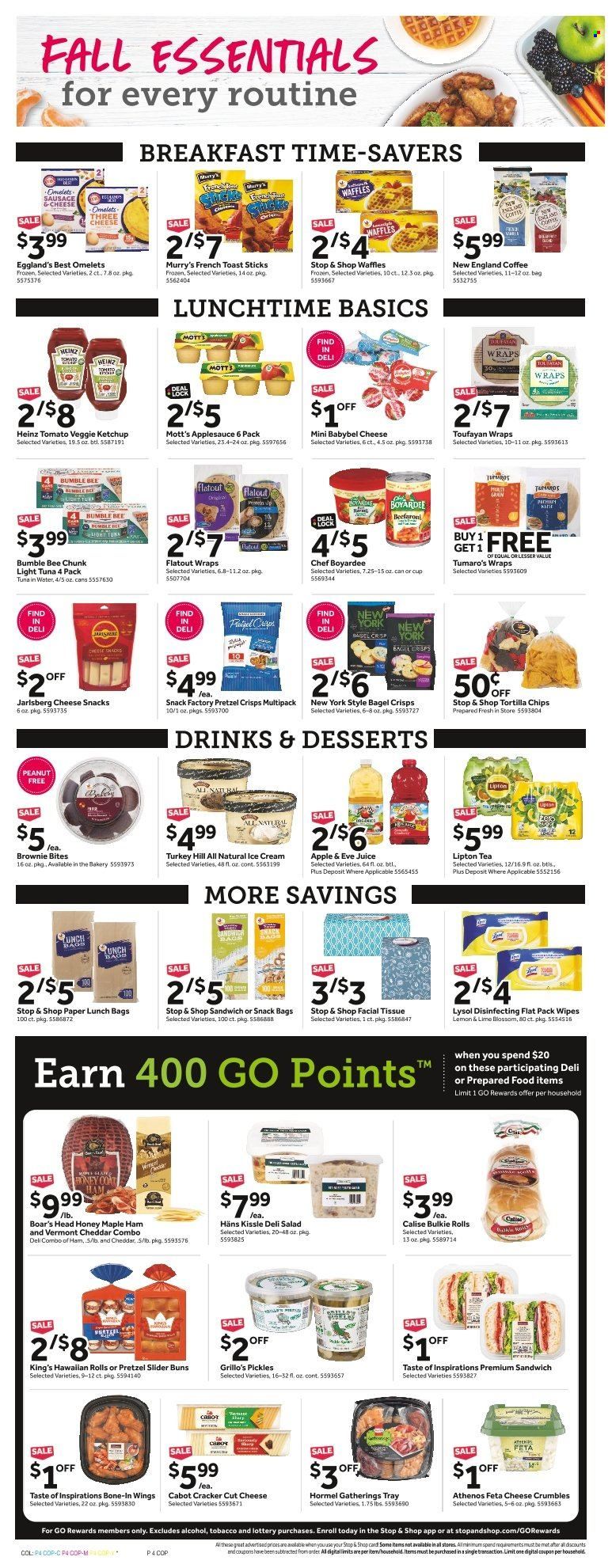 Stop & Shop (NJ) Weekly Ad Flyer Specials September 2 to September 8, 2022