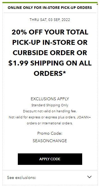 JOANN Weekly Ad Flyer Specials September 3 to September 3, 2022
