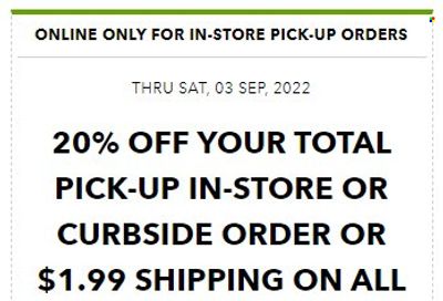 JOANN Weekly Ad Flyer Specials September 3 to September 3, 2022